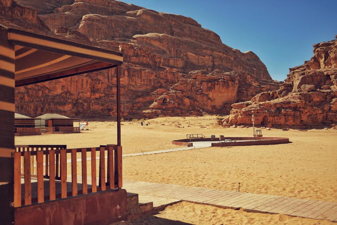 Salman Zwaidh Camp Hotel Wadi Rum Exterior foto