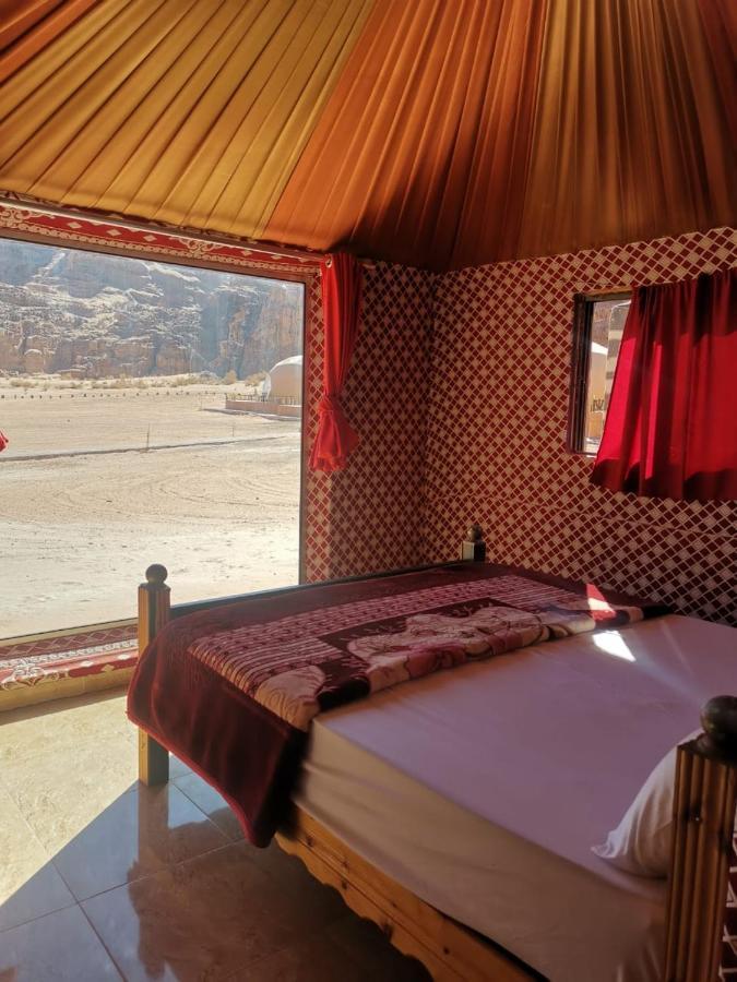 Salman Zwaidh Camp Hotel Wadi Rum Exterior foto